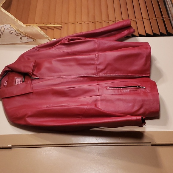 Plus Size Leather Jacket - Picture 3 of 8